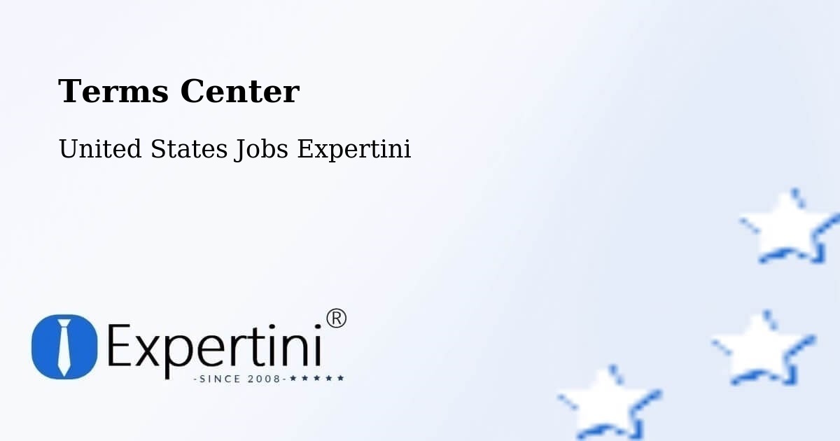 Terms Center - United States Jobs Expertini