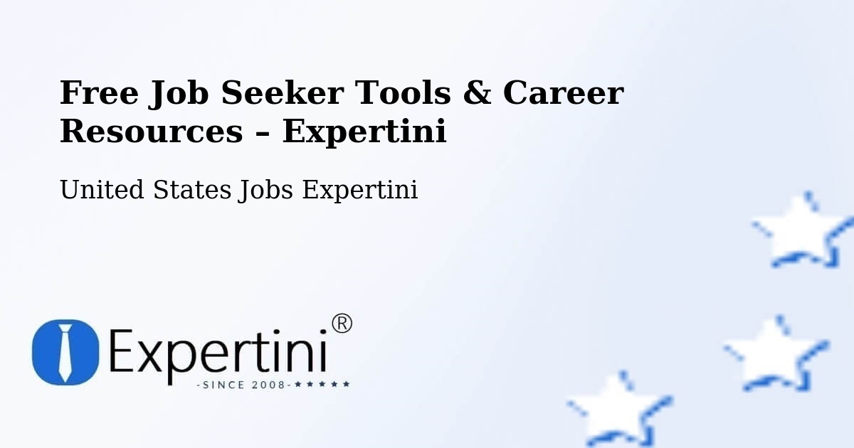 Free Job Seeker Tools & Career Resources – Massena - Massena, United States Jobs Expertini