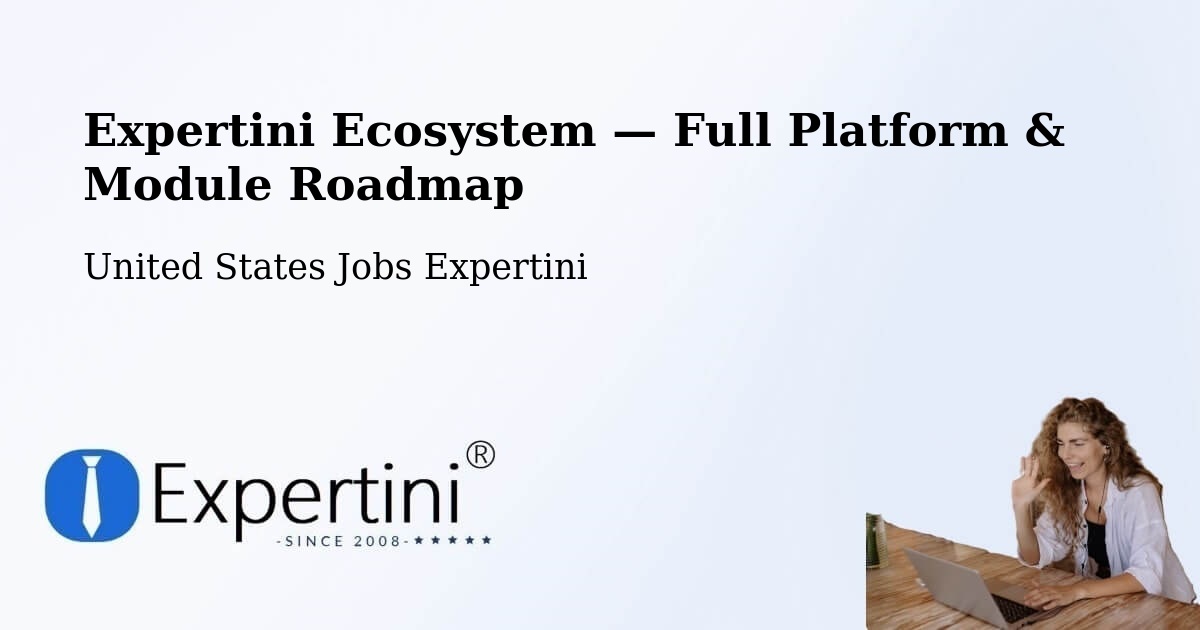 Expertini Ecosystem — Full Platform & Module Roadmap – Massena